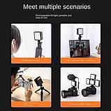 Світлодіодна лампа RGB для студійних фото та відеознімань AY-83 Світлодіодний кліпсовий світильник, фото 7