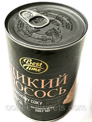 Дикий лосось у власному соку "Best Time" 418 г., фото 1