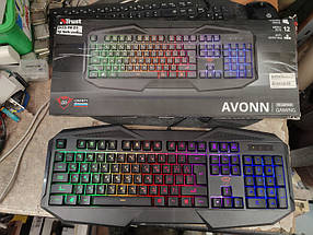 Ігрова клавіатура з підсвіткою Trust GXT 830-RW Avonn 22511 USB No 24230809/2