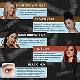 Фарба для брів та вій OKO Liquid Hybrid Tint H20 Dark Brown 5.7, 15 мл, фото 4