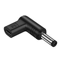 Перехідник USB Type-C PD to DC 12V | 5.5x2.1 мм | перехідник для роутера | 1.5 м, чорний