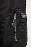 AllOriginal com ua Куртка-бомбер Guess Jeans чоловіча колір чорний зимова M4YL01 WG932 РОЗМІРИ ЗАПИТУЙТЕ, фото 6