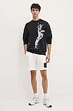 AllOriginal com ua Бавовняна кофта Armani Exchange чоловіча колір чорний візерунок XM000042 AF10858 РОЗМІРИ, фото 3