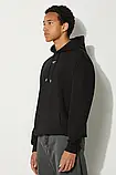 AllOriginal com ua Бавовняна кофта Drôle de Monsieur Le Hoodie Slogan a Poche Classique чоловіча колір чорний, фото 5
