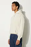 AllOriginal com ua Бавовняна кофта Drôle de Monsieur Le Hoodie Slogan a Poche Classique чоловіча колір бежевий, фото 5