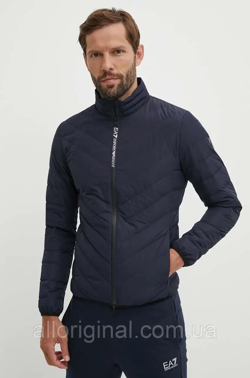 AllOriginal com ua Пухова куртка EA7 Emporio Armani чоловіча колір синій перехідна PNE1Z.8NPB13 РОЗМІРИ