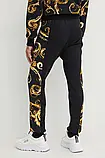 AllOriginal com ua Бавовняні спортивні штани Versace Jeans Couture колір чорний візерунок 77GAA3C0 FS161, фото 4