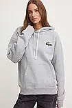 AllOriginal com ua Бавовняна кофта Lacoste чоловіча колір сірий меланж РОЗМІРИ ЗАПИТУЙТЕ, фото 4