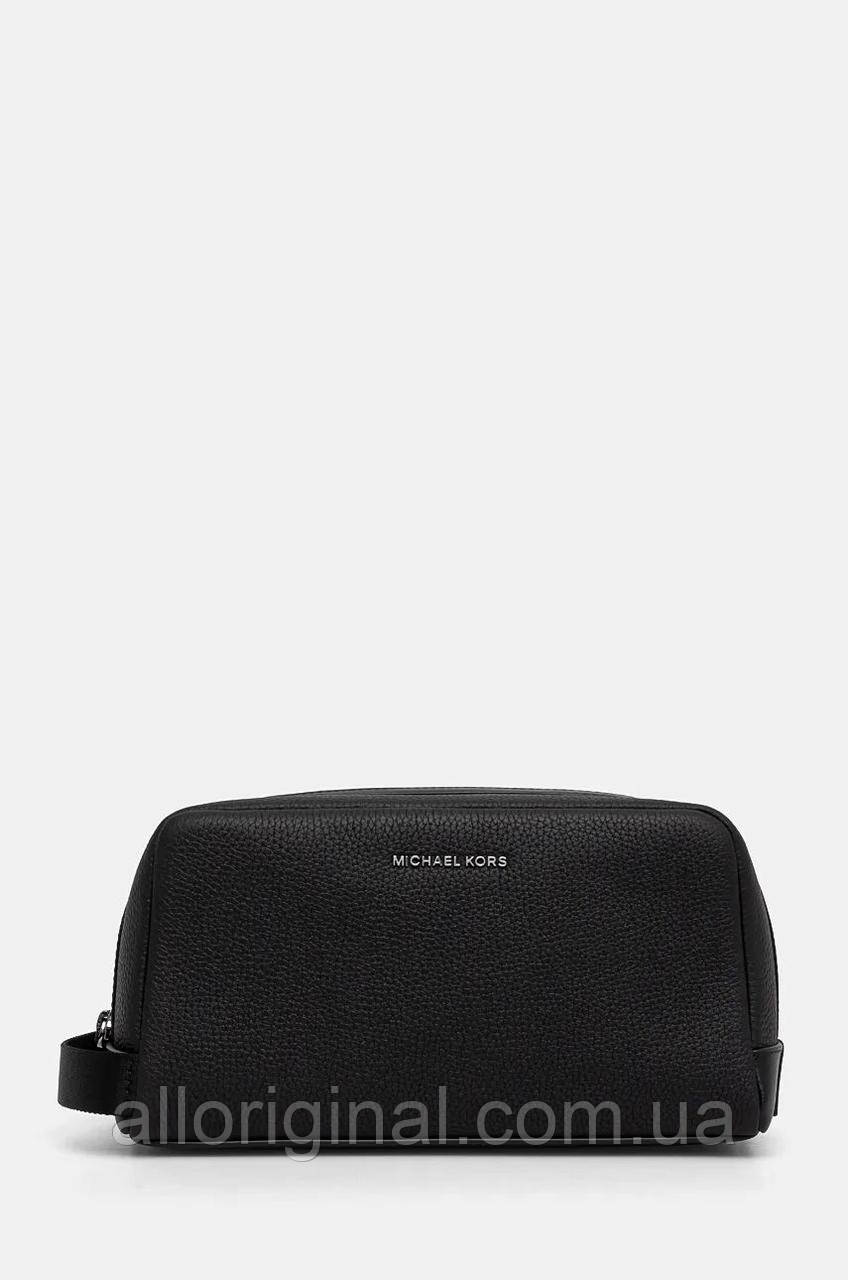 AllOriginal com ua Шкіряна косметичка Michael Kors колір чорний 33F4LHDV1L РОЗМІРИ ЗАПИТУЙТЕ
