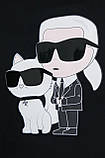 AllOriginal com ua Кофта Karl Lagerfeld чоловіча колір чорний з принтом 544942.705063 РОЗМІРИ ЗАПИТУЙТЕ, фото 6