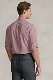 AllOriginal com ua Бавовняна сорочка Polo Ralph Lauren чоловіча колір червоний slim комір button-down, фото 3