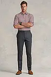 AllOriginal com ua Бавовняна сорочка Polo Ralph Lauren чоловіча колір червоний slim комір button-down, фото 4