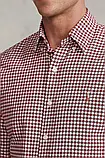 AllOriginal com ua Бавовняна сорочка Polo Ralph Lauren чоловіча колір червоний slim комір button-down, фото 5