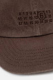 AllOriginal com ua Бавовняна бейсболка MM6 Maison Margiela колір коричневий з аплікацією SH2TC0002.M35190, фото 3