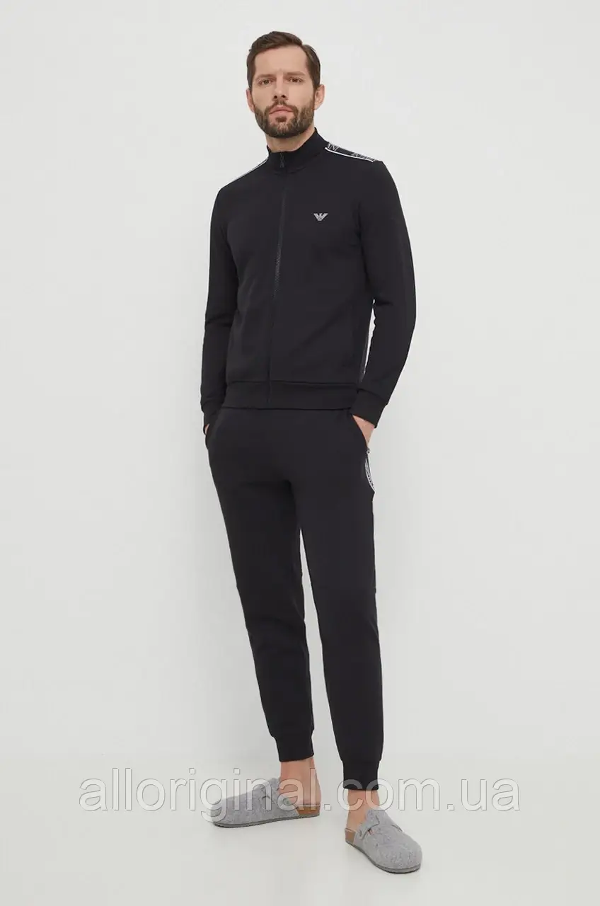 AllOriginal com ua Спортивний костюм Emporio Armani Underwear чоловічий колір чорний 112083 4R571 РОЗМІРИ