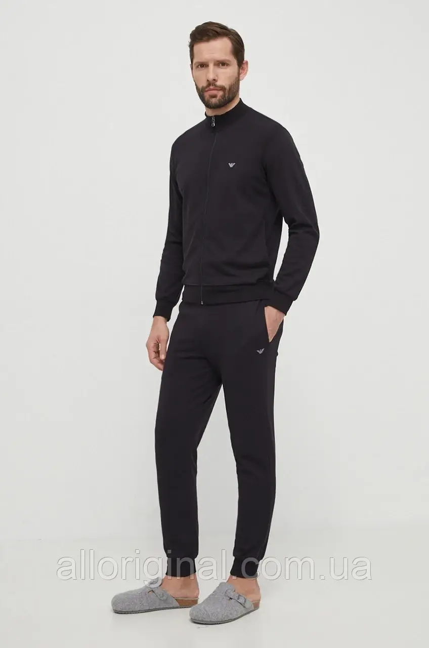 AllOriginal com ua Спортивний костюм Emporio Armani Underwear чоловічий колір чорний 112103 CS590 РОЗМІРИ