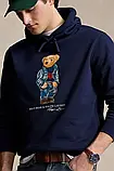 AllOriginal com ua Кофта Polo Ralph Lauren чоловіча колір синій з капюшоном з принтом 710953719 РОЗМІРИ, фото 5
