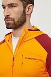 AllOriginal com ua Спортивна кофта LA Sportiva Existence Hoody колір помаранчевий з капюшоном візерунок, фото 5
