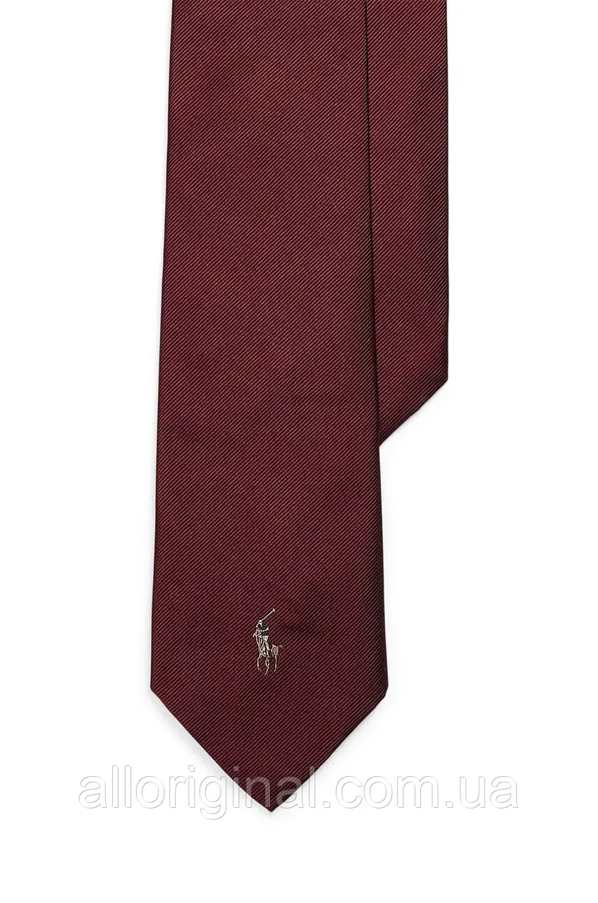 AllOriginal com ua Шовковий галстук Polo Ralph Lauren колір бордовий 712951039 РОЗМІРИ ЗАПИТУЙТЕ