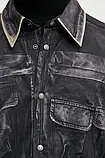 AllOriginal com ua Сорочка Diesel S-AFTER-A чоловіча колір чорний regular класичний комір A14233.0GHBY РОЗМІРИ, фото 6