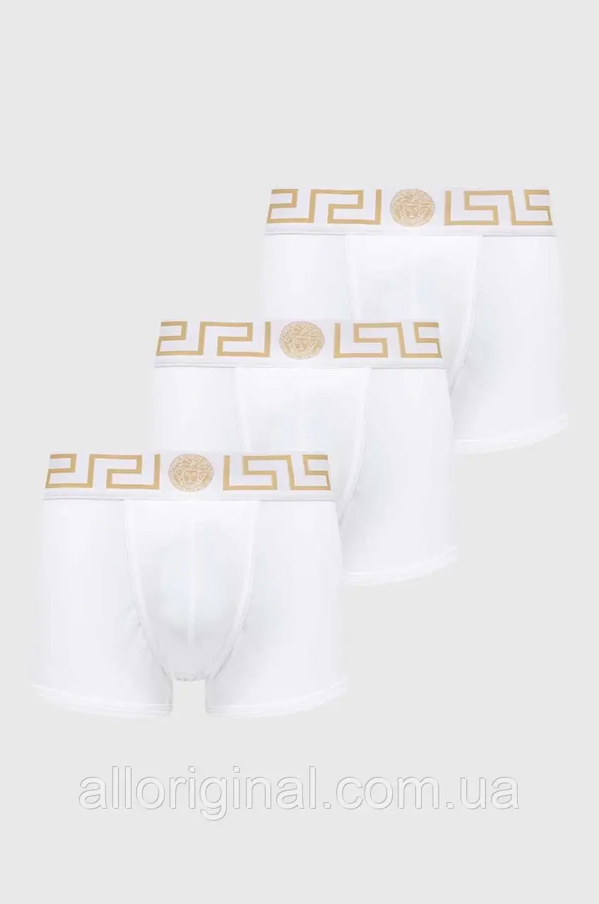 AllOriginal com ua Боксери Versace 3-pack чоловічі колір білий РОЗМІРИ ЗАПИТУЙТЕ