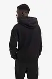 AllOriginal com ua Бавовняна кофта A-COLD-WALL* Essential Hoodie чоловіча колір чорний з капюшоном з принтом, фото 4