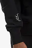 AllOriginal com ua Бавовняна кофта A-COLD-WALL* Essential Hoodie чоловіча колір чорний з капюшоном з принтом, фото 7