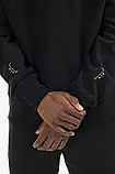 AllOriginal com ua Бавовняна кофта A-COLD-WALL* Essential Hoodie чоловіча колір чорний з капюшоном з принтом, фото 8