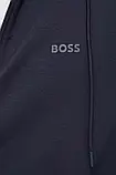 AllOriginal com ua Кофта Boss Green чоловіча колір синій з капюшоном однотонна РОЗМІРИ ЗАПИТУЙТЕ, фото 7