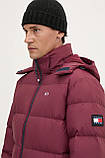 AllOriginal com ua Пухова куртка Tommy Jeans чоловіча колір бордовий зимова oversize DM0DM19786 РОЗМІРИ, фото 5