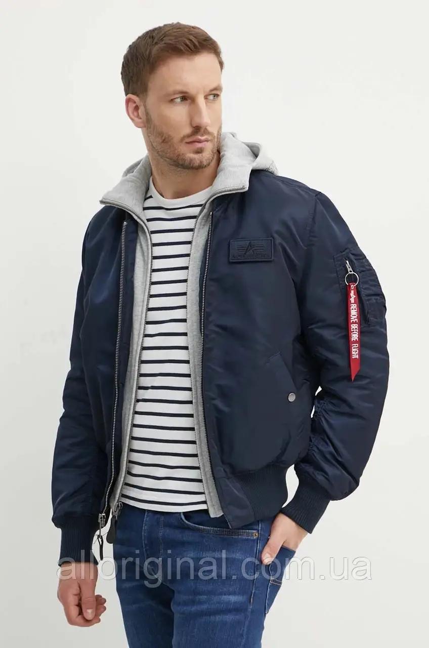 AllOriginal com ua Куртка-бомбер Alpha Industries MA-1 D-Tec чоловіча зимова РОЗМІРИ ЗАПИТУЙТЕ