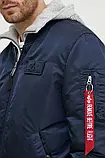 AllOriginal com ua Куртка-бомбер Alpha Industries MA-1 D-Tec чоловіча зимова РОЗМІРИ ЗАПИТУЙТЕ, фото 6