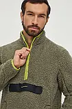 AllOriginal com ua Спортивна кофта Icebreaker RealFleece Merino High Pile колір зелений однотонна РОЗМІРИ, фото 5