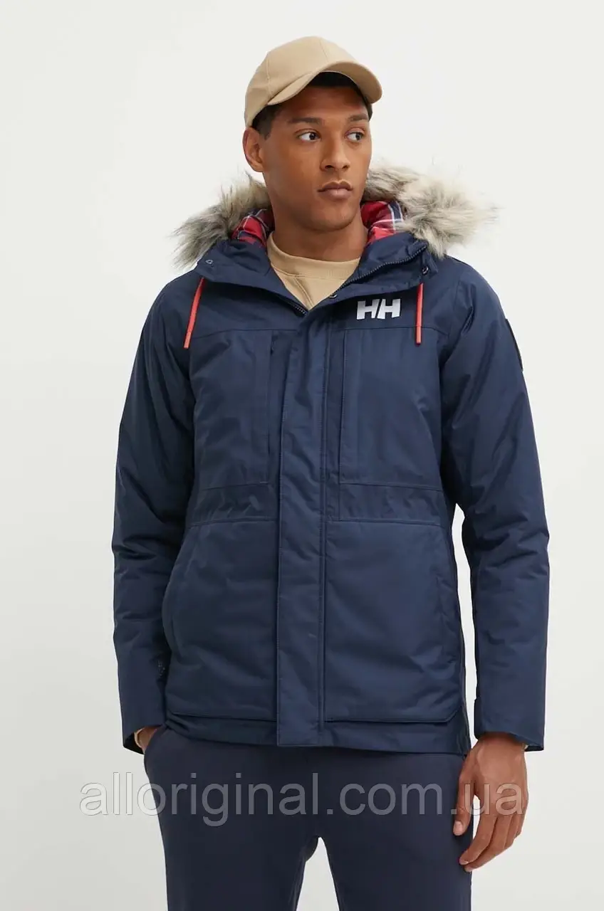 AllOriginal com ua Куртка Helly Hansen чоловіча колір синій зимова РОЗМІРИ ЗАПИТУЙТЕ