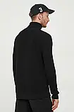 AllOriginal com ua Вовняний светр Calvin Klein Jeans чоловічий колір чорний легкий гольф РОЗМІРИ ЗАПИТУЙТЕ, фото 3