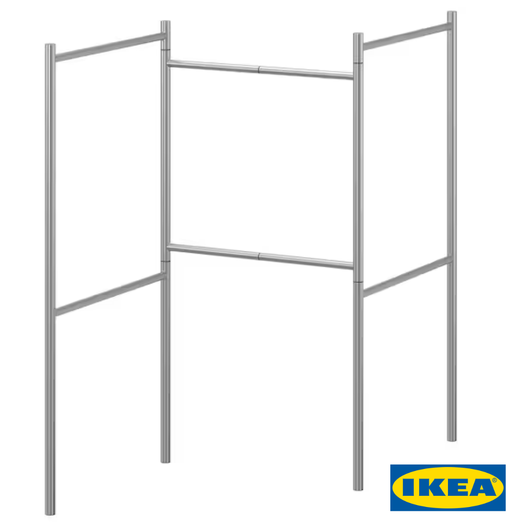 Висувна вішалка IKEA BROGRUND Сталева 304.089.98