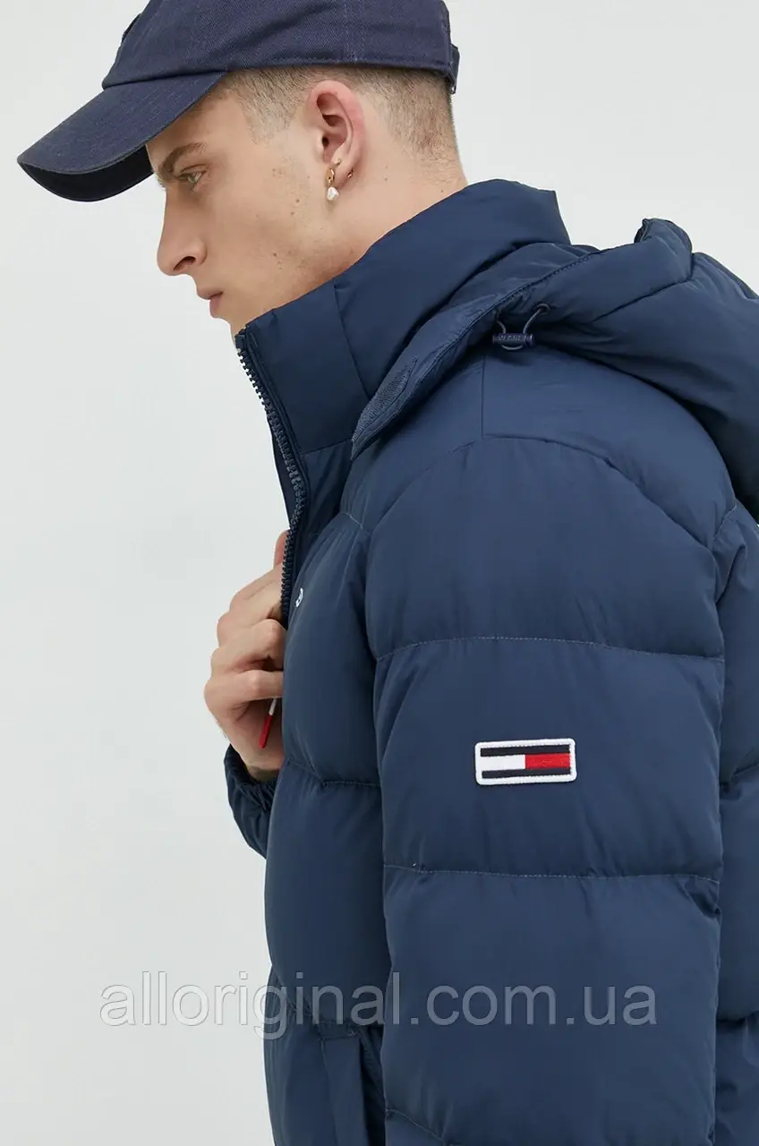 AllOriginal com ua Пухова куртка Tommy Jeans чоловіча колір синій зимова РОЗМІРИ ЗАПИТУЙТЕ
