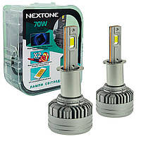 Лампа світлодіодна для фар Nextone LED H3 6000K 18000LM L4 2 шт комплект