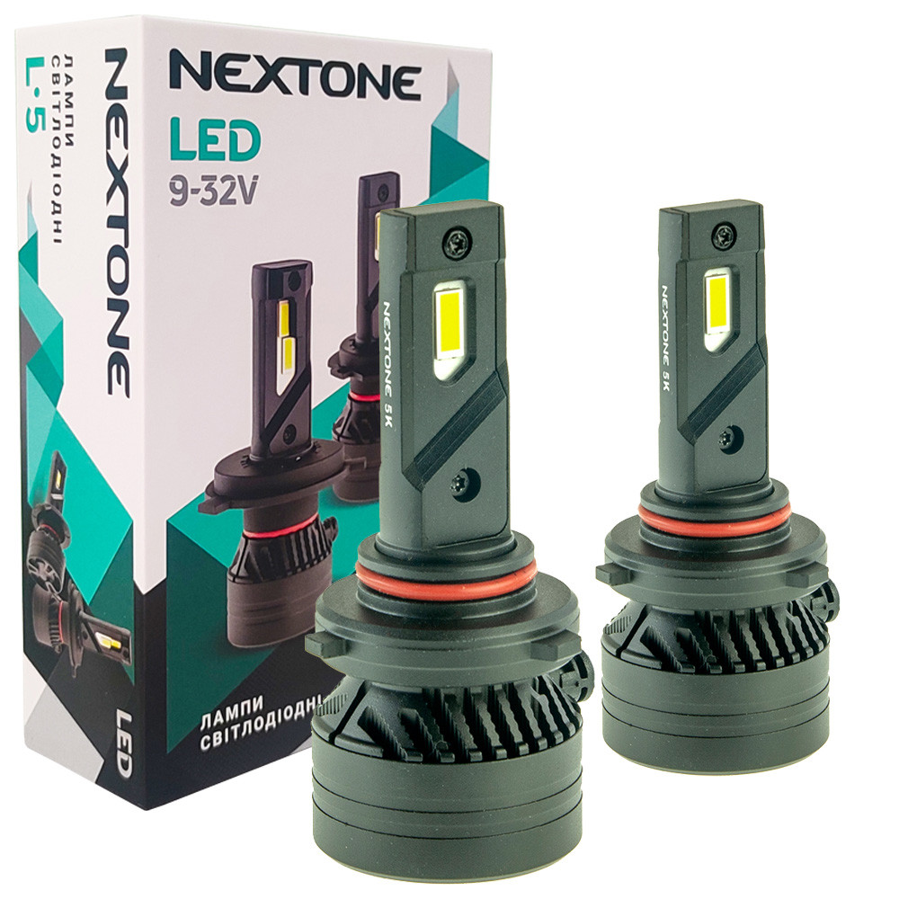 Лампа світлодіодна для фар Nextone LED 9006 HB4 5000K 10000LM L5 2 шт комплект