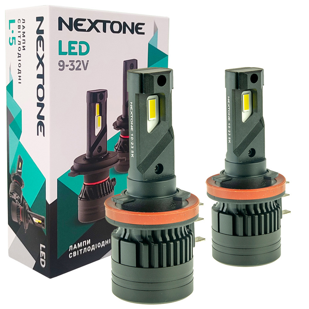 Лампа світлодіодна для фар Nextone LED H15 5000K 10000LM L5 2 шт комплект