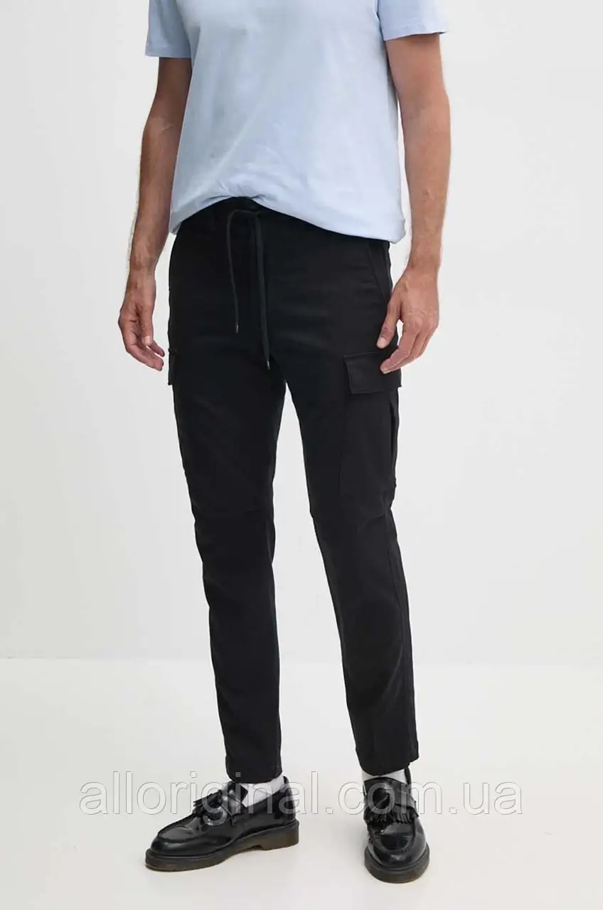 AllOriginal com ua Штани Polo Ralph Lauren чоловічі колір чорний фасон cargo 710944488 РОЗМІРИ ЗАПИТУЙТЕ