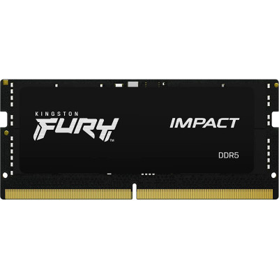 Модуль пам'яті для ноутбука SoDIMM DDR5 16GB 5600 MHz Impact Kingston Fury (ex.HyperX) (KF556S40IB-16), фото 1