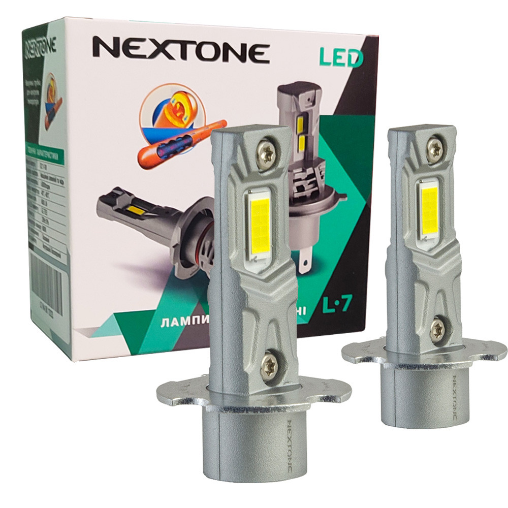 Лампа світлодіодна для фар NEXTONE LED L7 H3 6000K 4500LM 2 шт комплект