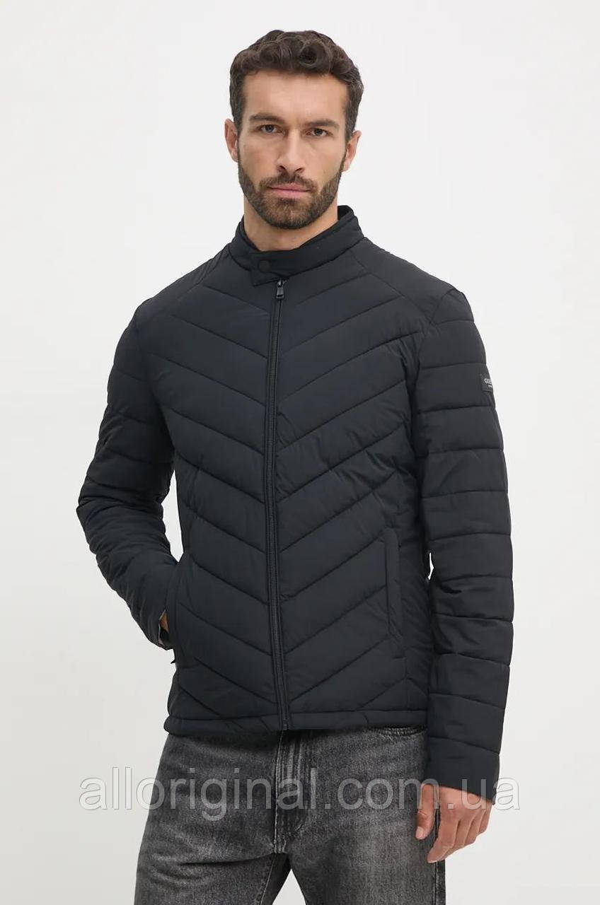 AllOriginal com ua Куртка Guess чоловіча колір чорний перехідна M4YL05.WG9O2 РОЗМІРИ ЗАПИТУЙТЕ