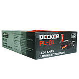 Лампа світлодіодна для фар DECKER LED PL-01 H1 5000K 10000LM 2 шт комплект, фото 6