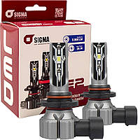 Лампа світлодіодна для фар SIGMA E2 LED HB3 6000K 5000LM 2 шт комплект