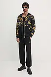 AllOriginal com ua Бавовняні спортивні штани Versace Jeans Couture колір чорний однотонні 77GAAT08 CF00T, фото 3