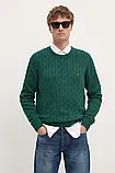 AllOriginal com ua Бавовняний светр Tommy Hilfiger колір зелений легкий РОЗМІРИ ЗАПИТУЙТЕ, фото 5