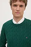 AllOriginal com ua Бавовняний светр Tommy Hilfiger колір зелений легкий РОЗМІРИ ЗАПИТУЙТЕ, фото 6