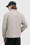 AllOriginal com ua Вельветова сорочка AllSaints CASTLEFORD колір сірий relaxed класичний комір M084OB РОЗМІРИ, фото 5